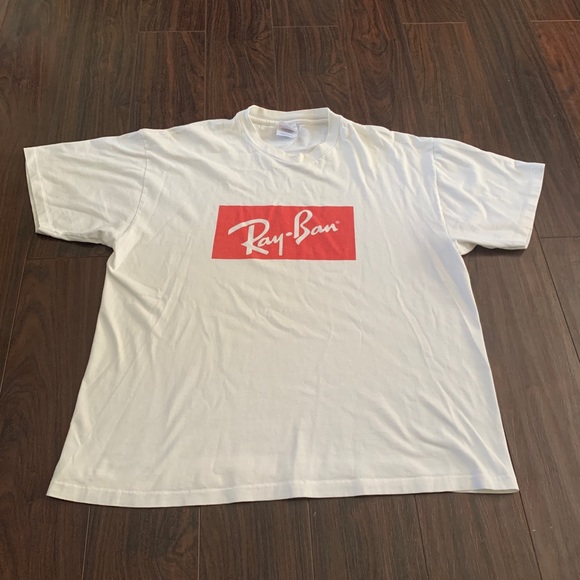 Hanes Other - Vintage ray ban promo graphic sunglasses shirt XL